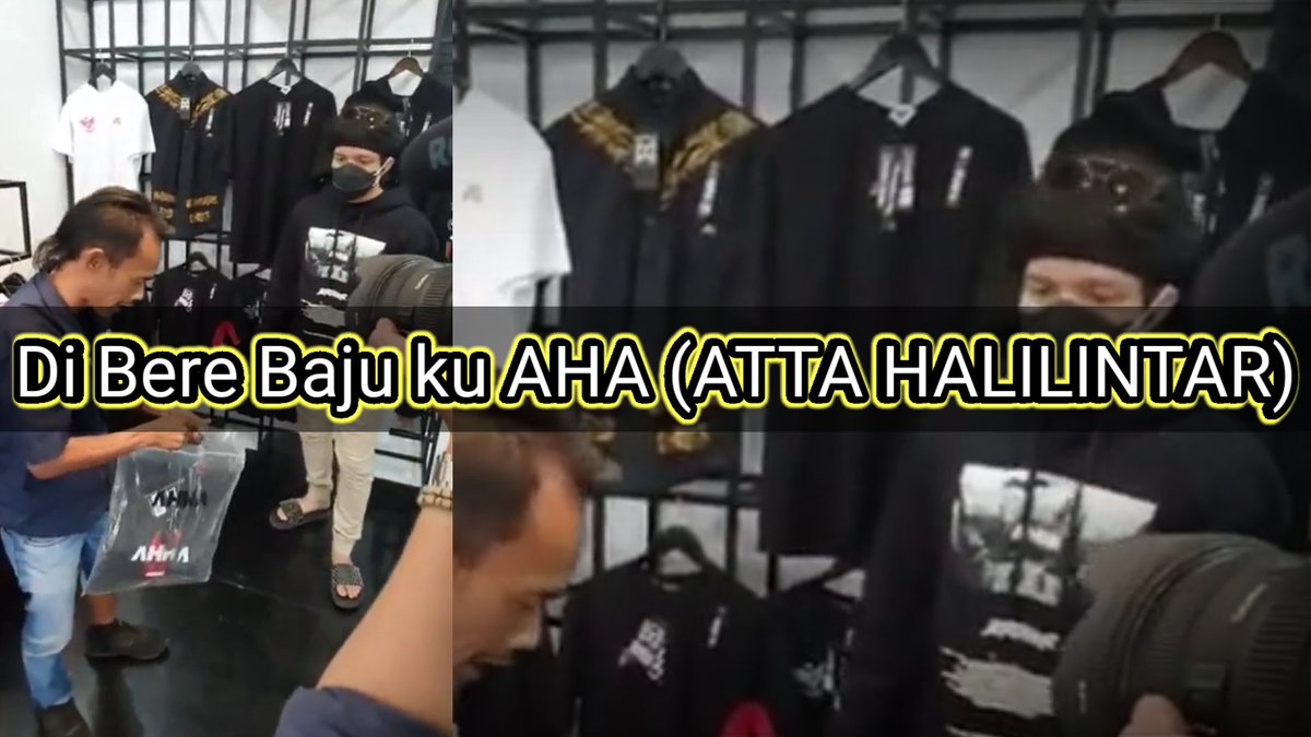 BangPutra_'s tweet photo. Mang Ade Londok-Di pasihan Baju-AHA(ATTA HALILINTAR)
Balad Aing Kudu SUBREK 😅
Full Video : https://t.co/t4gtDGVuQY

#BarayaUrang_ https://t.co/Uwbr09yUL9