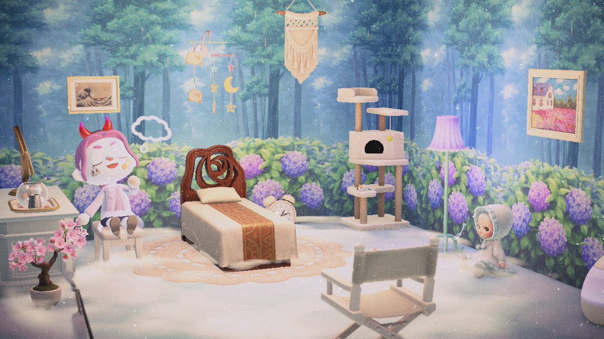 valeriafreckles's tweet photo. My baku’s room 💭 #acnhinspo https://t.co/G0KspsVC6t