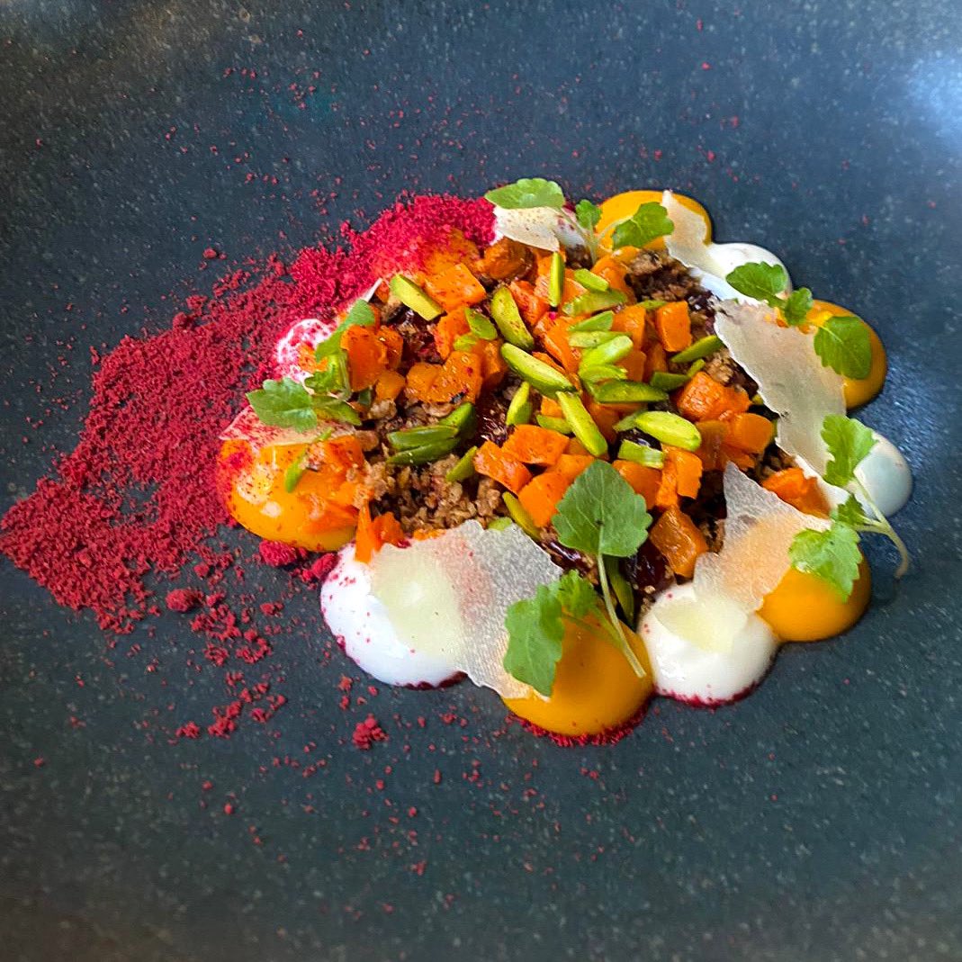WhiteRabbitTod3's tweet photo. Feeling That Autumn Has Landed?! 
🍂🎃☂️🍂🎃☂️🍂🎃☂️🍂🎃☂️
Come Dine This October And Taste Our Autumnal Dishes!

Like This Dish -
Pumpkin Salad with Pistachio, Cranberry Granola and Yoghurt 

Call 01706817828 FB Message #Todmorden #Food #Eat #Dine #restaurant #local #Calderdale https://t.co/o0kNdTISEK
