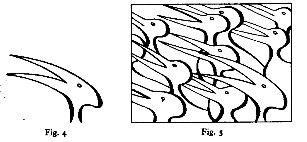 Kuhn likens this to "a change in visual gestalt: the marks on paper that were first seen as a bird are now seen as an antelope, or vice versa."But he says this is misleading, because scientists do not see *as*, they simply *see*. And they do not switch back and forth.