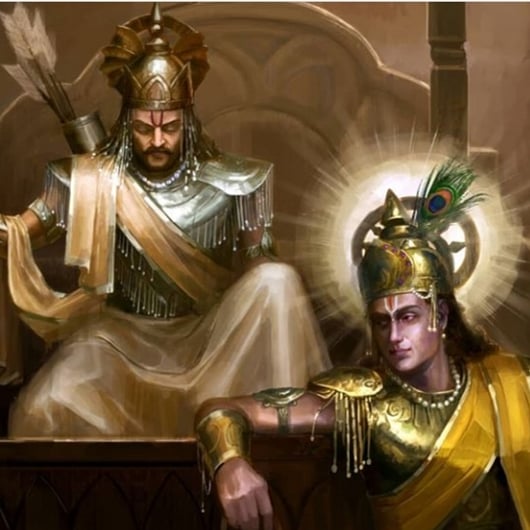 Arjuna replied that it was illogical to predict the outcome of the war. But we have so many brave and strong allies that we will definetely win. I can finish the war in a single day if you are asking about my ability.