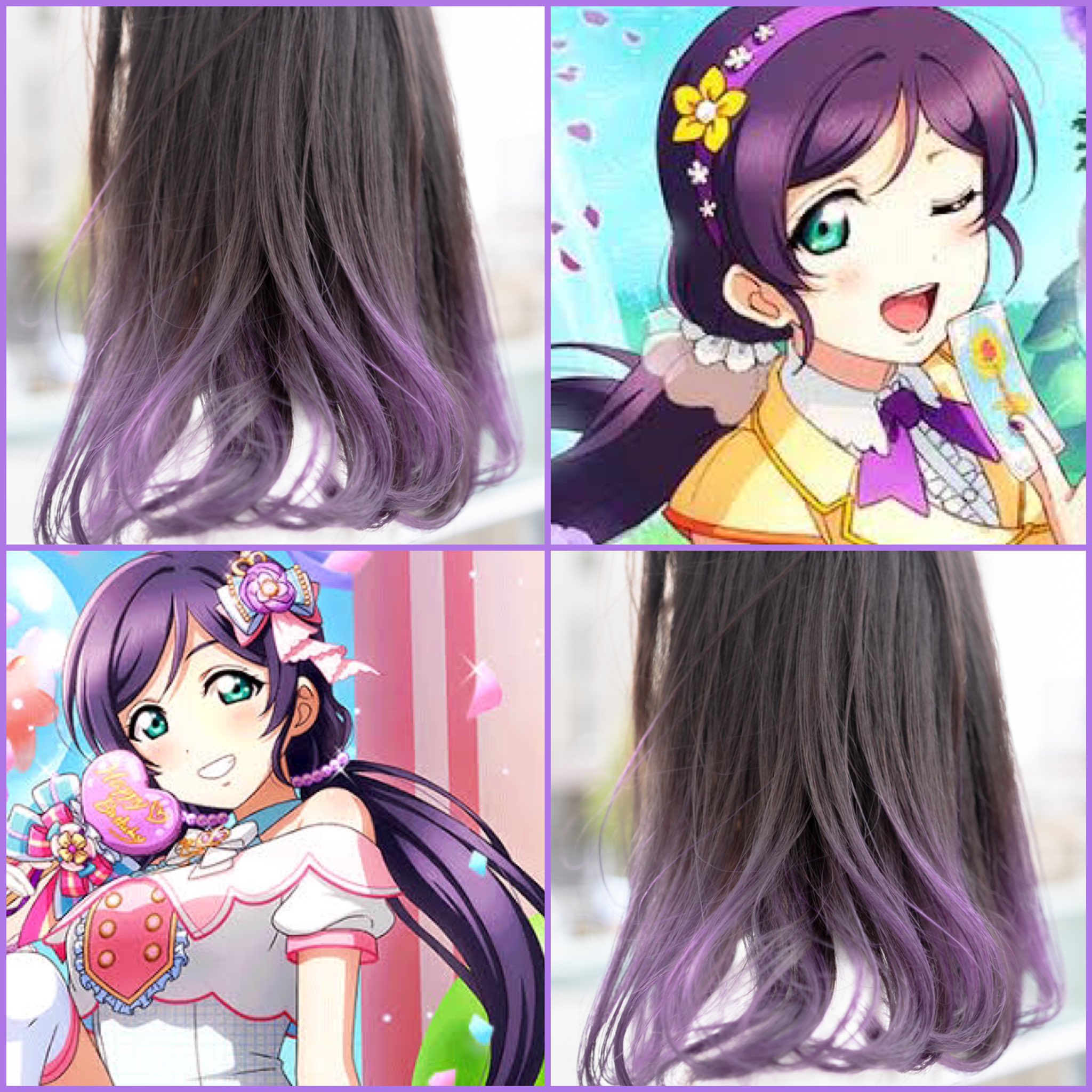ねんどろいど パーツ 粘り強 ラブライブ！ 東條希 髪 長髪
