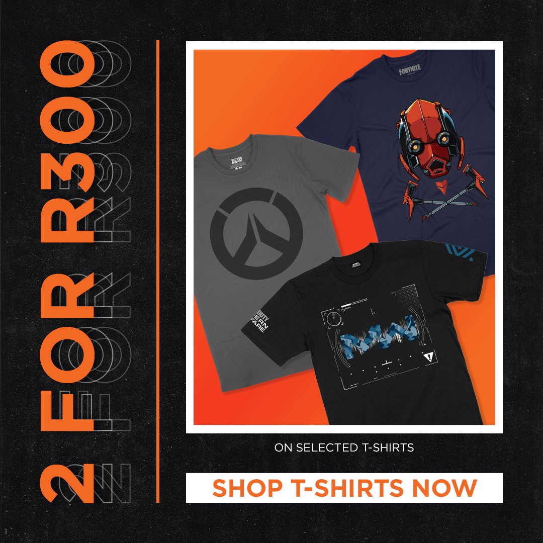 ModeStoreSA's tweet photo. 🔥 Activate your SHOP MODE with these hot deals on officially licensed merchandise and accessories! 🔥

Find these deals and more on https://t.co/LERO4WWhfW

#ModeStoreSA #Sale #BittyBoomers #CallofDuty #Fortnite #Overwatch #CrashBandicoot #Zowie #OfficiallyLicensed https://t.co/ZOkCpAYyGv