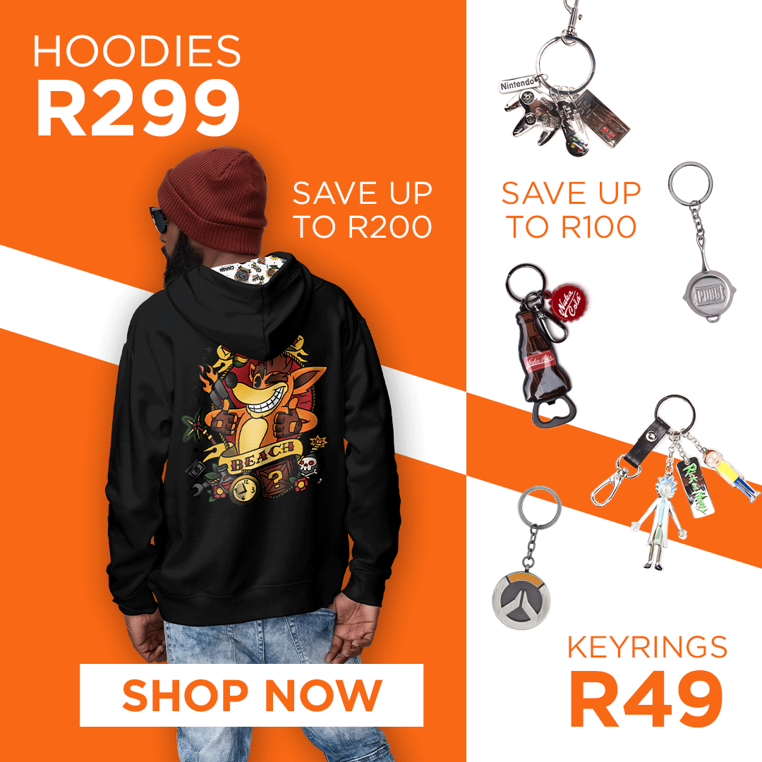ModeStoreSA's tweet photo. 🔥 Activate your SHOP MODE with these hot deals on officially licensed merchandise and accessories! 🔥

Find these deals and more on https://t.co/LERO4WWhfW

#ModeStoreSA #Sale #BittyBoomers #CallofDuty #Fortnite #Overwatch #CrashBandicoot #Zowie #OfficiallyLicensed https://t.co/ZOkCpAYyGv