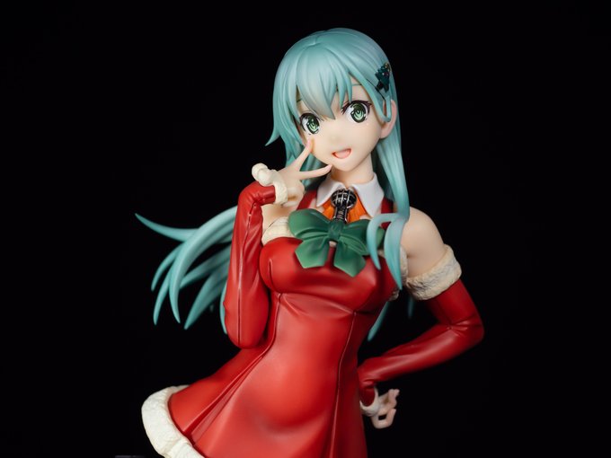 クリスマ鈴谷が届いたので。
この格好で清純は無理でしょ、、、 