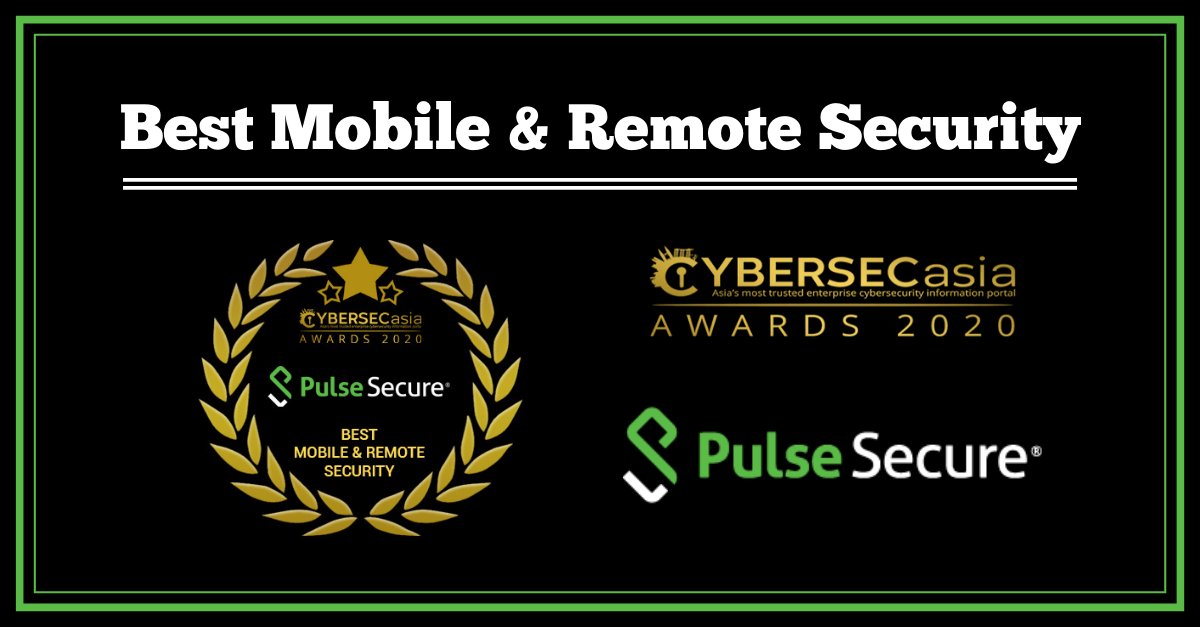 senetsy's tweet photo. @pulsesecure награждена Cybersec Asia Awards 2020 за лучшую безопасность для мобильных устройств и удаленного доступа!
Подробнее: https://t.co/7TpCTNULx1
Узнайте больше об инновационных решениях #PulseSecure:
https://t.co/EzbwsoA1DT
#CybersecAsiaAwards #PulseConnectSecure #VPN https://t.co/oLj2U8BG1i