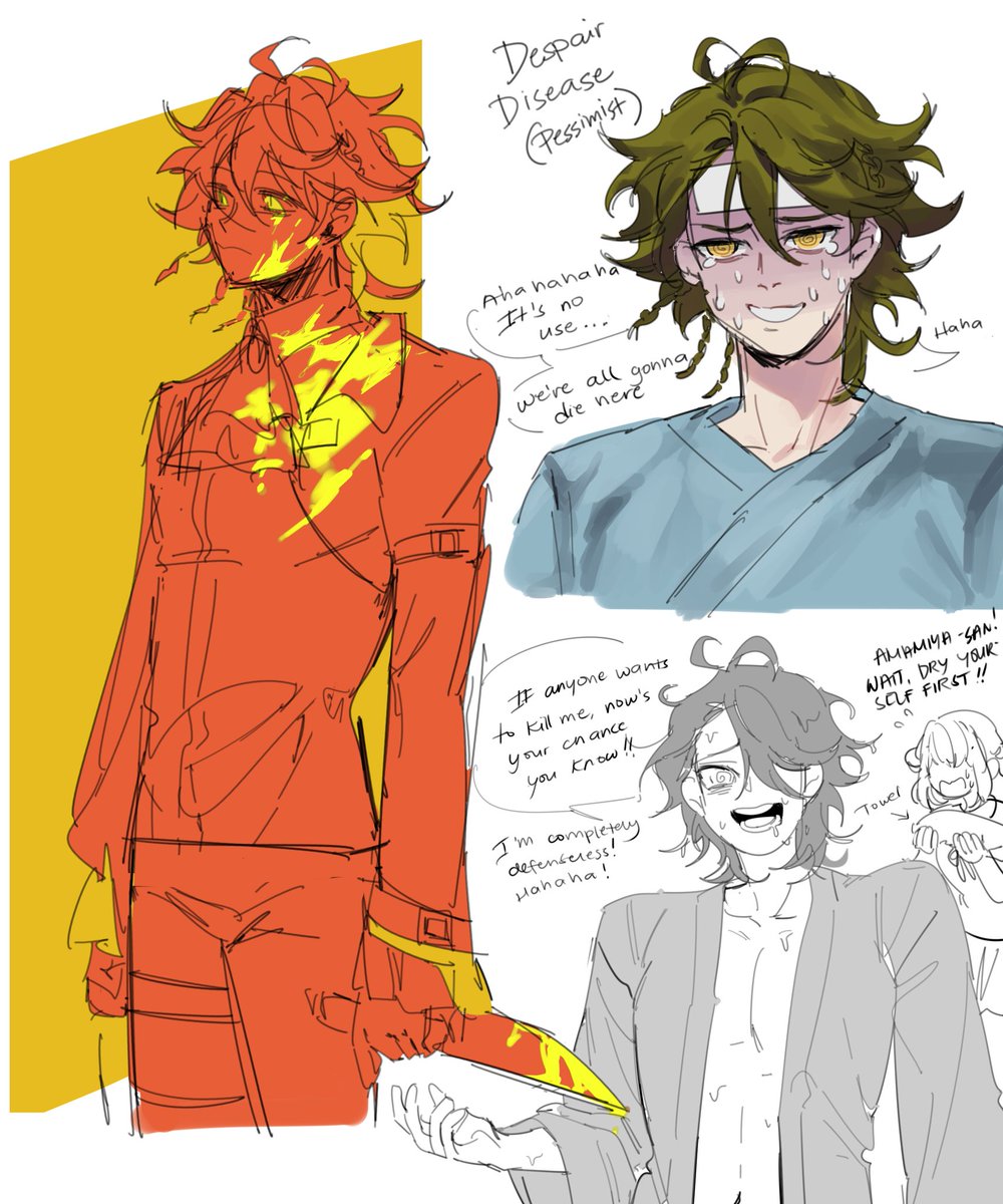 Got distracted and made a danganronpa oc,, ? 