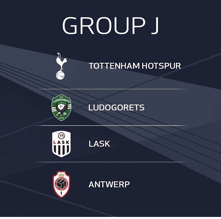R86575472's tweet photo. Our group stage COME ON YOU SPURS #COYS #SPURS https://t.co/LxO21ApyiJ