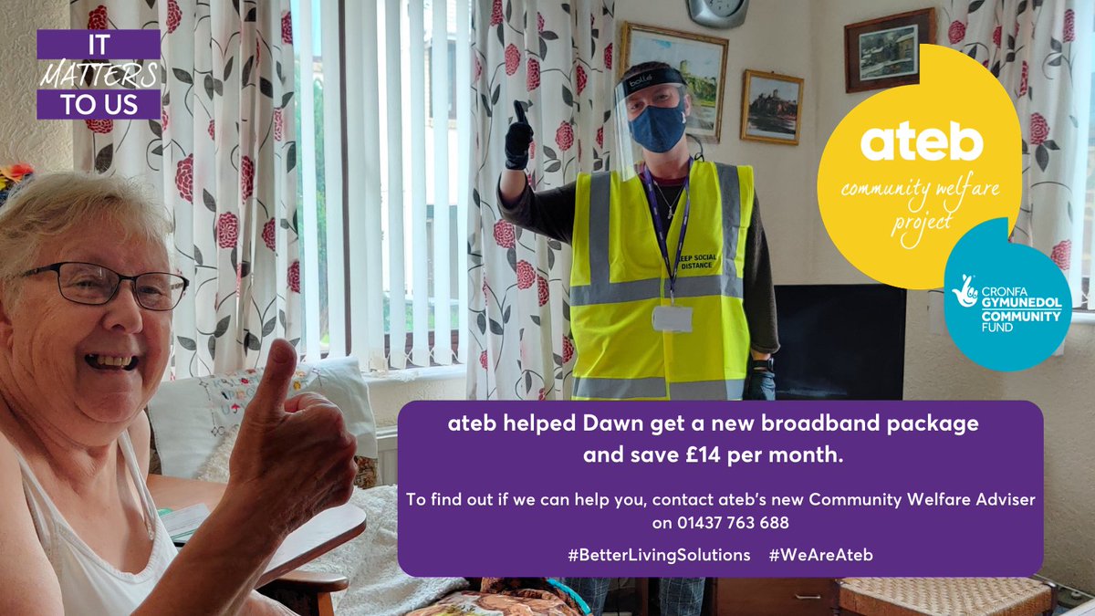 This week we helped a very happy customer increase their broadband speed by 10 times! All whilst saving them £14 a month on their broadband costs! 

Thanks to the <a href="/TNLComFundWales/">The National Lottery Community Fund Cymru</a> we are helping our community stay connected through these difficult times #weareateb