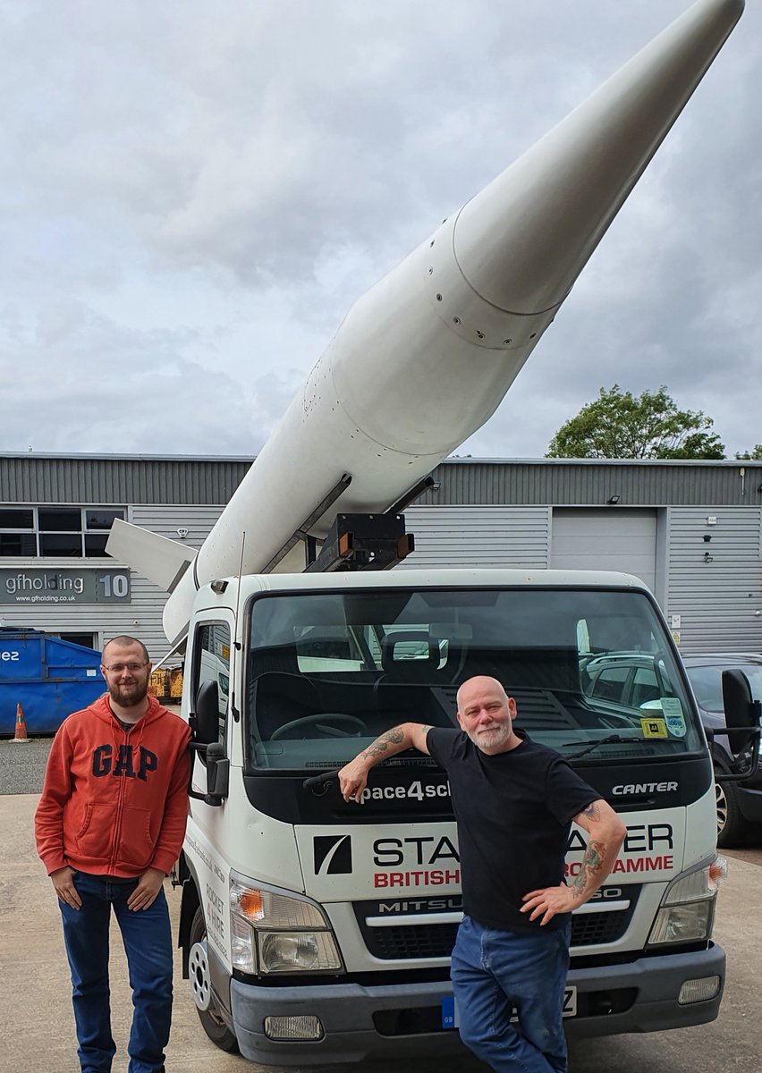 RoyalAirForce's tweet photo. The largest rocket ever launched from mainland Britain will contain engineering work crafted by a Royal Air Force technician based at @RAFOdiham in Hampshire.

Full story: https://t.co/FHtzWj02a3

#NextGenRAF https://t.co/CXq5hHYLAR