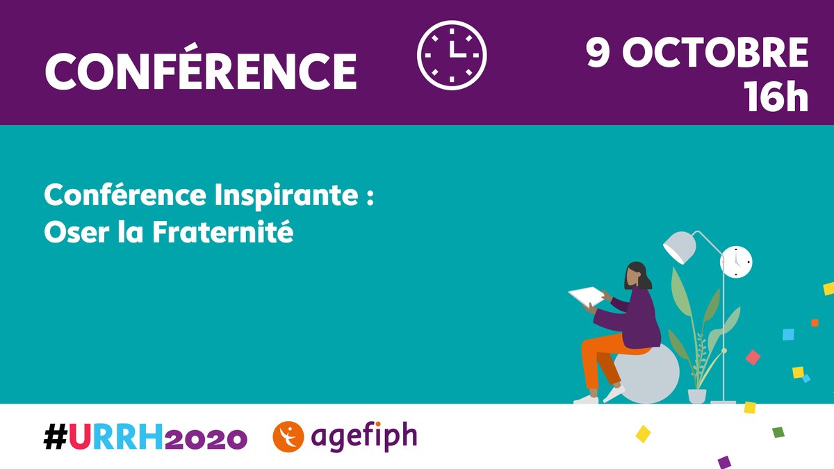 - #URRH2020⚡️ J-4 - 

L’entreprise post #Covid pourrait-elle être celle où la belle notion de fraternité pourrait prendre toute la place qu’elle mérite ? La crise serait-elle une chance de regarder plus attentivement les plus fragiles ?

Inscriptions 📌 bit.ly/33918ZQ