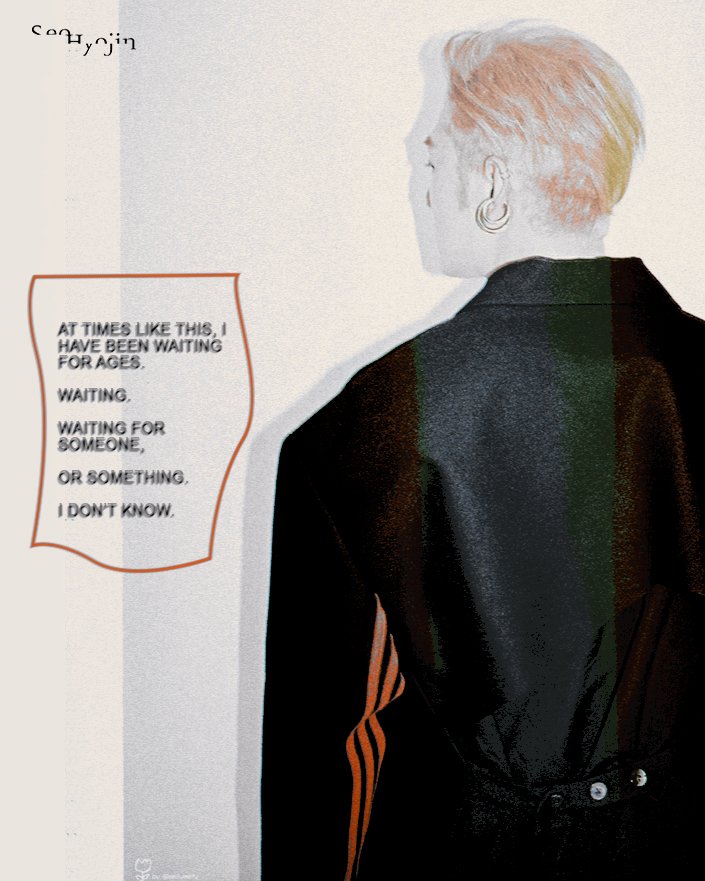 ㅤㅤ
ㅤㅤㅤㅤWai.ti.ng:
ㅤㅤㅤㅤThe time when
ㅤㅤㅤㅤwe are longing for
ㅤㅤㅤㅤcompanion, or
ㅤㅤㅤㅤsomething to
ㅤㅤㅤㅤhold on.
ㅤㅤㅤㅤ
ㅤㅤㅤㅤ#MBN_MEDIA #COMING_SOON