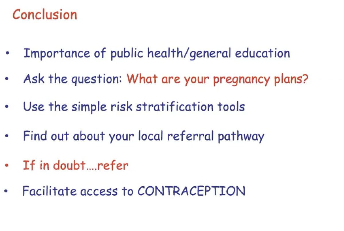 S_O_C_N's tweet photo. Pre-conception counselling – we can all start the conversation
If you don’t know how to assess risk 
-ask someone who does
-identify local pathways 
-refer to appropriate HCP
-help facilitate access to appropriate contraception

#SOCNconf2020 #CardioObstetrics https://t.co/BjLu47lKLz