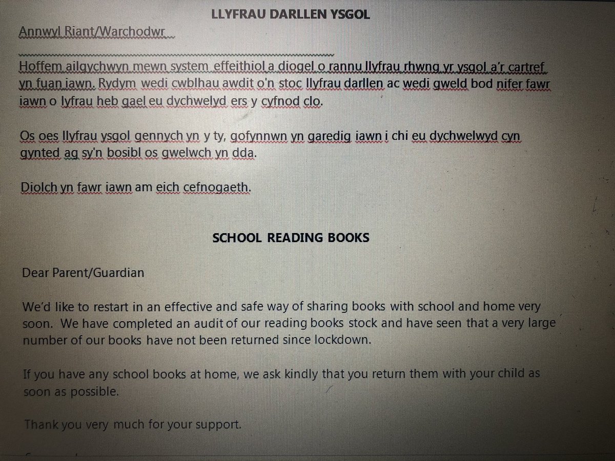 YsgolPenyPil's tweet photo. 📣 Neges bwysig_Important Message.
Amnesti llyfrau darrlen ~ Reading book amnesty!
@MissEGwyn6 @MrJames5PYP @Bl4penypil @MissLewis3PYP @Blwyddyn2pyp @MEvansPenypil @DerbynPYP @MeithrinPYP https://t.co/w1ymIVcJMm