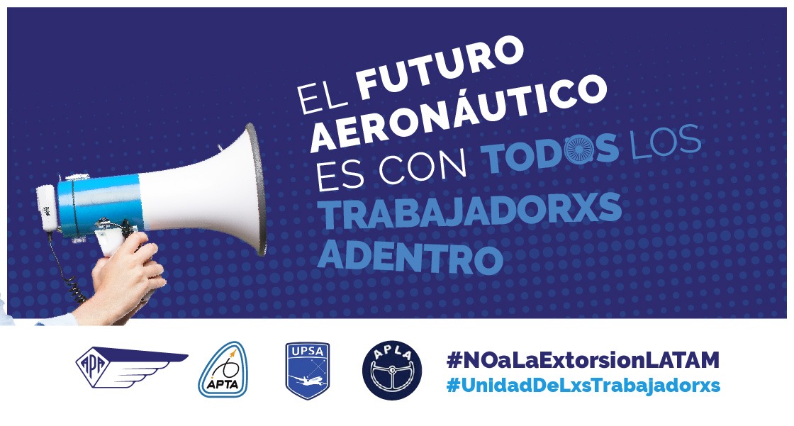 dinafeller's tweet photo. @LATAM_ARG incumple las leyes argentinas estafando a los trabajadores con retiros “voluntarios”. Irse no es una opción para quienes amamos lo que hacemos. Creemos en un futuro con TODOS ADENTRO. Vamos x ello! #NoALaExtorsionLATAM @mariomeoni @MindeTransporte https://t.co/lQWOdyoEOK