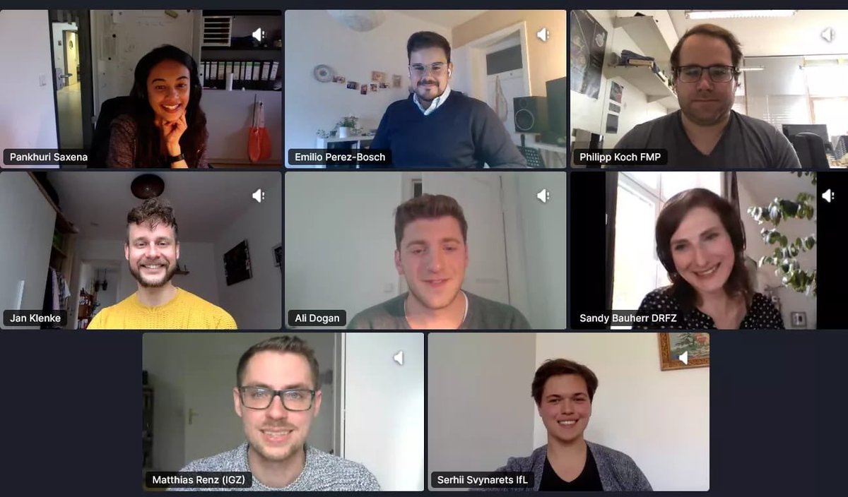 Leibniz_PhD_Net's tweet photo. We thank the outgoing Steering Committee of 2019/2020 for their incredible work 👏👏 and welcome the new Steering Comittee! Which are the tasks that this new SC should tackle this year? 🗣#GeneralAssembly2020 https://t.co/8dYjedzJAG