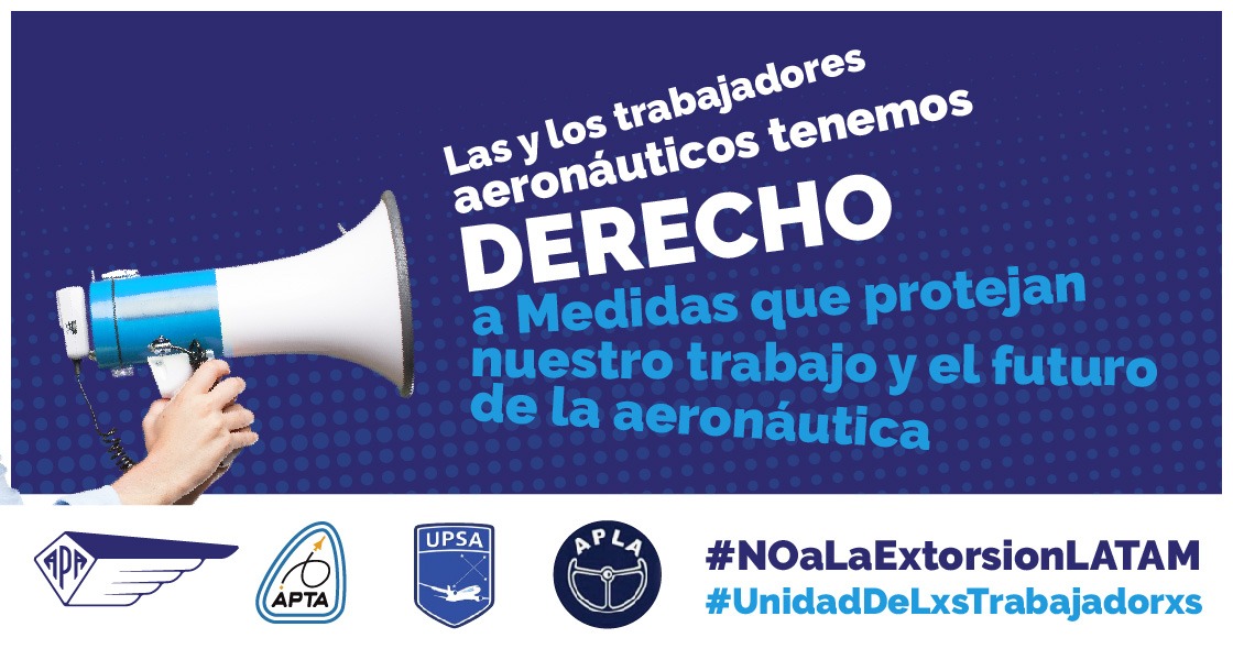 dinafeller's tweet photo. #NoALaExtorsionLATAM  Por una política aerocomercial pospandemia CON TODOS L@S TRABAJADORES AERONAÚTICOS ADENTRO @mariomeoni @MindeTransporte @MinTrabajoAR https://t.co/uizQE8fJC1