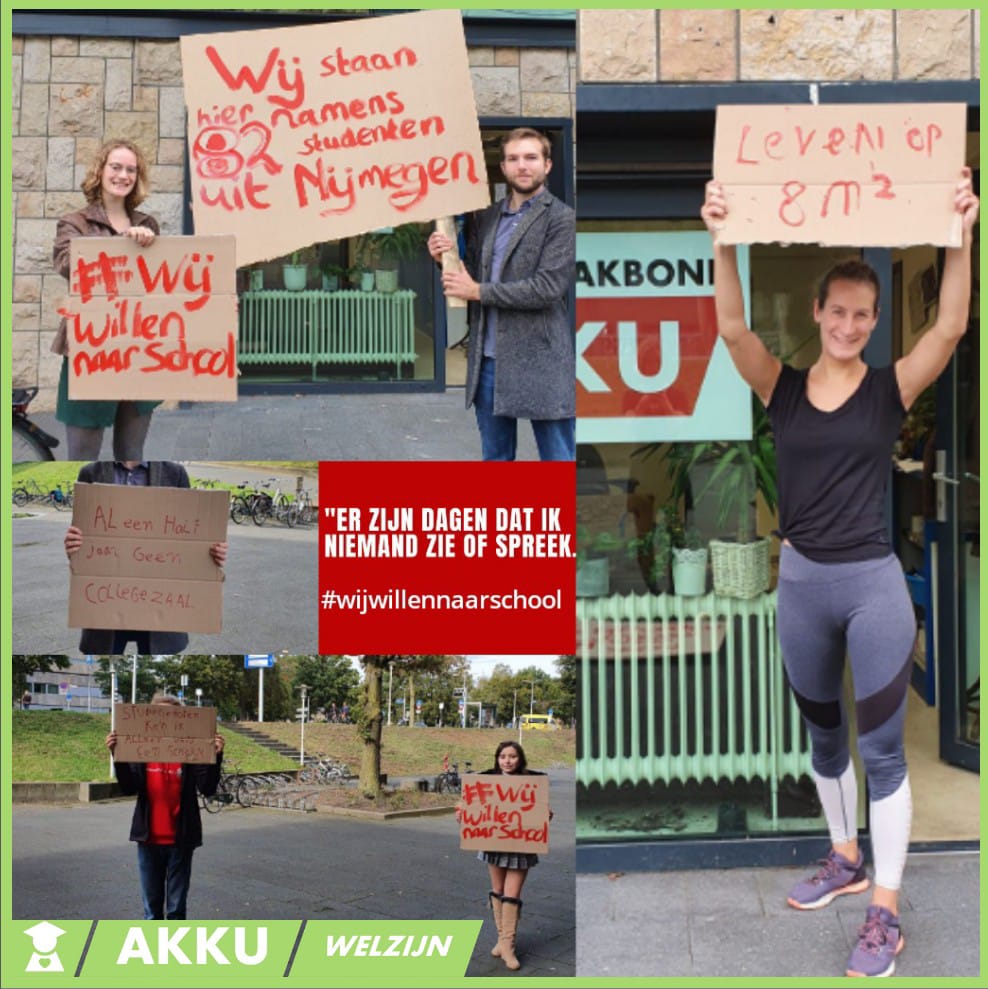 Te veel studenten kennen hun studiegenoten en docenten alleen van een scherm. Meer geld voor fysieke colleges is echt nodig #wijwillennaarschool <a href="/ivanengelshoven/">Ingrid van Engelshoven</a>