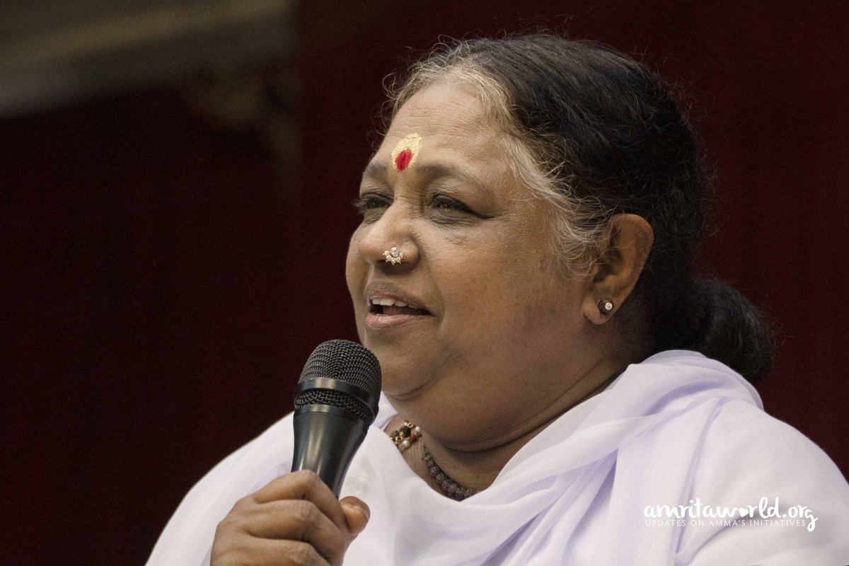AMRITAedu's tweet photo. Due to the #COVID19 pandemic, the 67th birthday of our Chancellor @Amritanandamayi was celebrated on September 27, 2020 exclusively as global prayer for world #peace.
VIDEO: https://t.co/1FL7xq9eFx
Read: https://t.co/cH50EDhBT2
#Amma #Amritanandamayi #OneWorldOnePrayer https://t.co/Ag3DPfNhdu