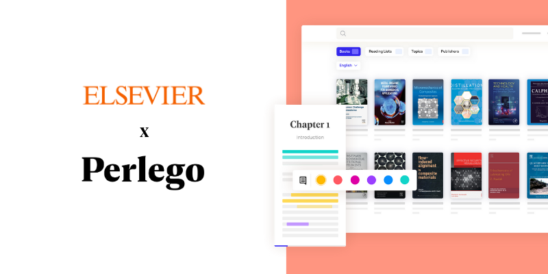 perlegobooks's tweet photo. Brilliant to announce that our partnership with @Elsevier Science &amp; Technology is now live  - another crucial step towards bringing the best academic content to students and professors on Perlego. https://t.co/9Y0deEwmwv