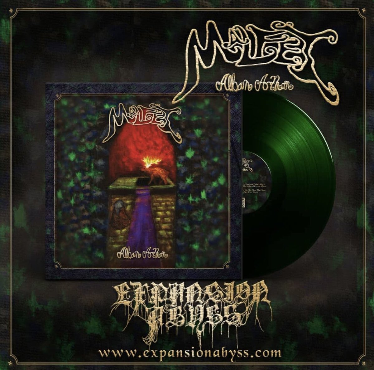 NewsSynth's tweet photo. Today #Malfet will get the rare (to #DungeonSynth) vinyl treatment on their new album when preorders go live at #ExpansionAbyss. The tape versions drops from #DungeonsDeep at 1:00pm, CD from #PacificThrenodies.
https://t.co/guR9GcLxco
https://t.co/gZSEp4O43x https://t.co/dLcHSoEkQm
