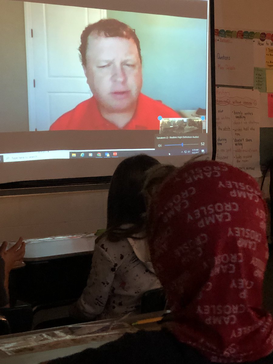 Enjoying a read aloud with Porter’s dad this morning!  <a href="/myccs/">myccs</a> <a href="/TowneMeadow/">Towne Meadow</a>