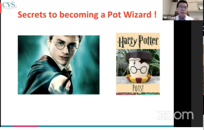 NishithChandra's tweet photo. Learn POT technique from Dr GH Choe and his friend Harry Potter #APSIC6 and be a POT wizard https://t.co/xncMhVTbnV