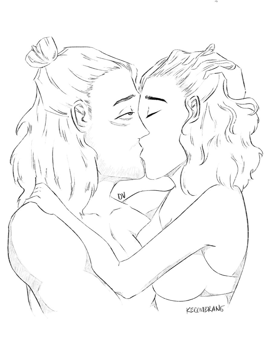 dev_kecombrang's tweet photo. oop i fixed some stuffs and added smn #daddyzawa for #kinktober day 2- Kissing https://t.co/FXs8EYF6Dj