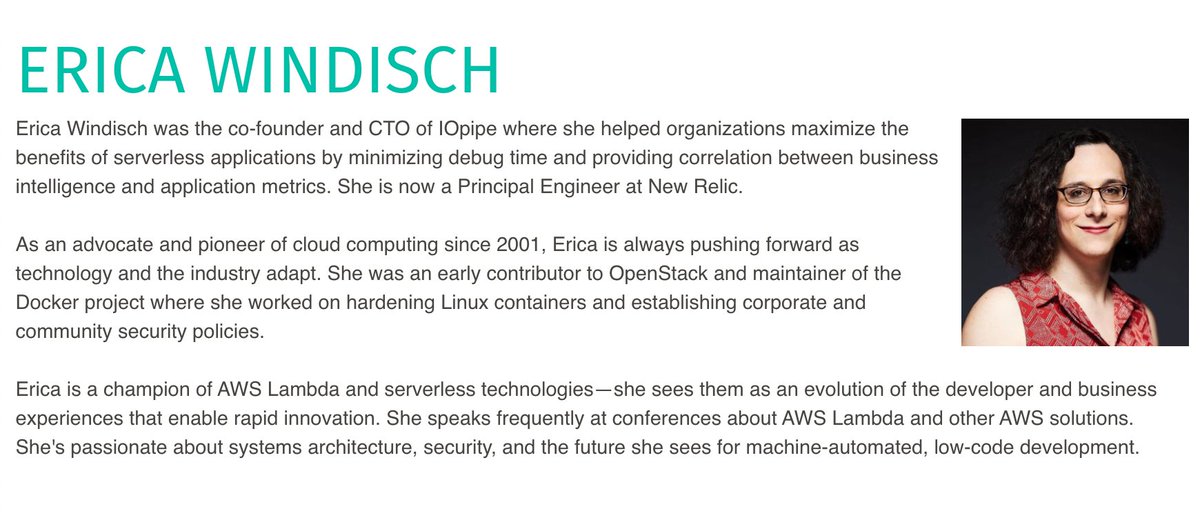 ServerlessHAM's tweet image. &quot;My Last Serverless Talk&quot;  from @ewindisch is actually our last talk for today! You don&apos;t want to miss it at 4:10pm CEST! #ServerlessHAM