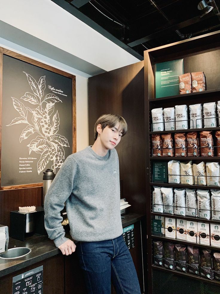 Doyoung @ Starbucks, Paris Van Java