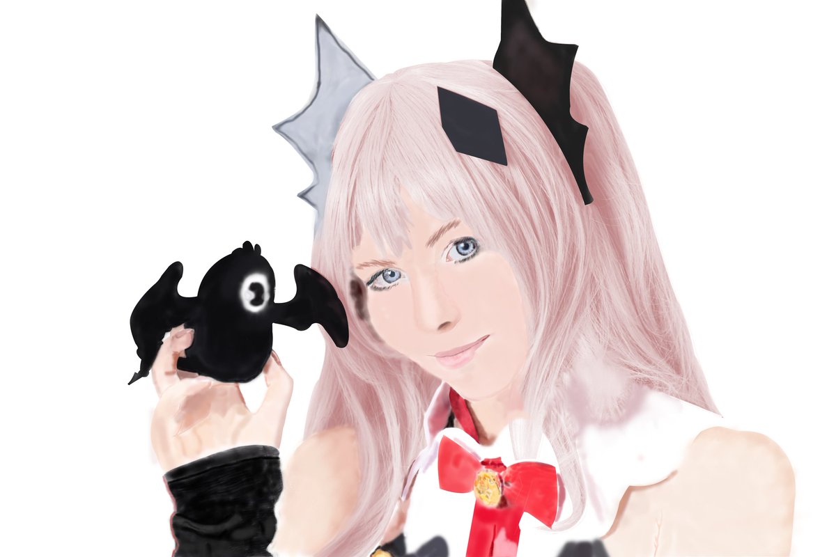 PrathameshApha2's tweet image. This is a Digital Painting Of A Cosplayer...made in Adobe Photoshop..