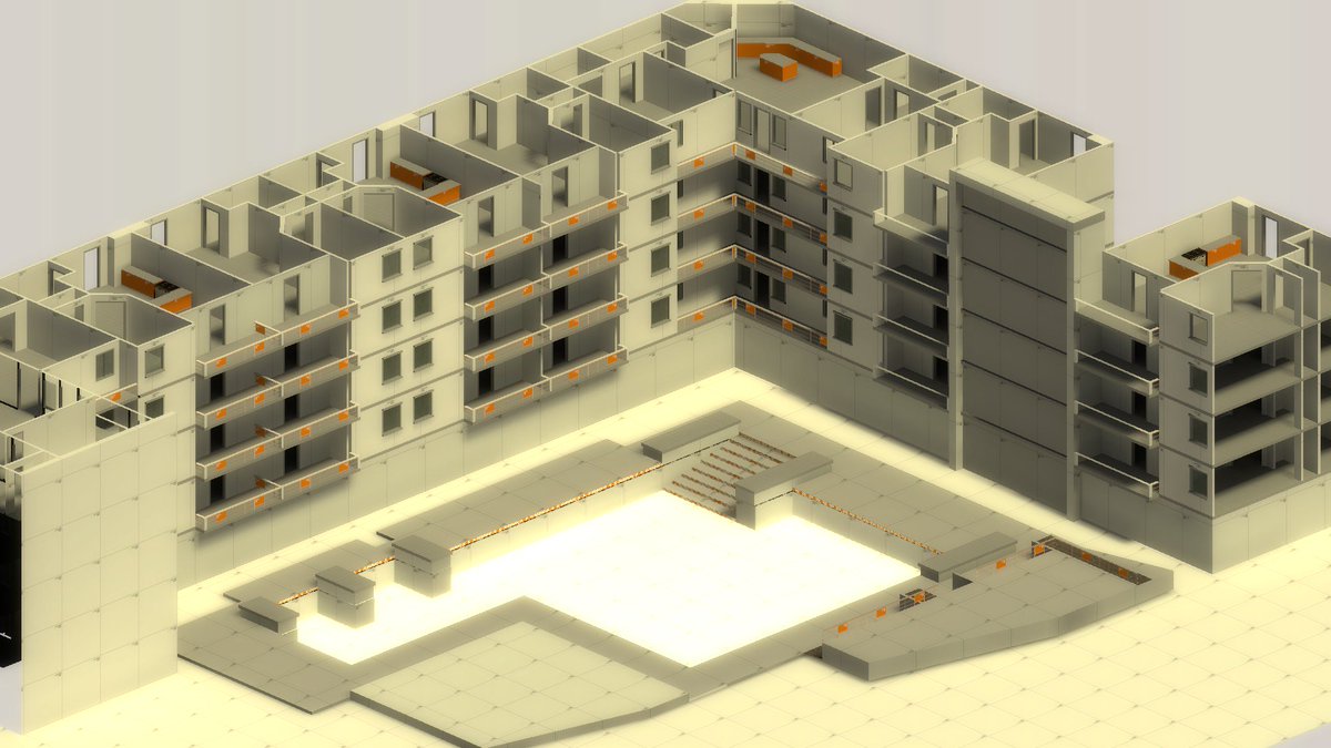 kylerblackmon's tweet image. Day 2: Apartments. Plenty of old blockouts to choose from.
#blocktober #sourcesdk