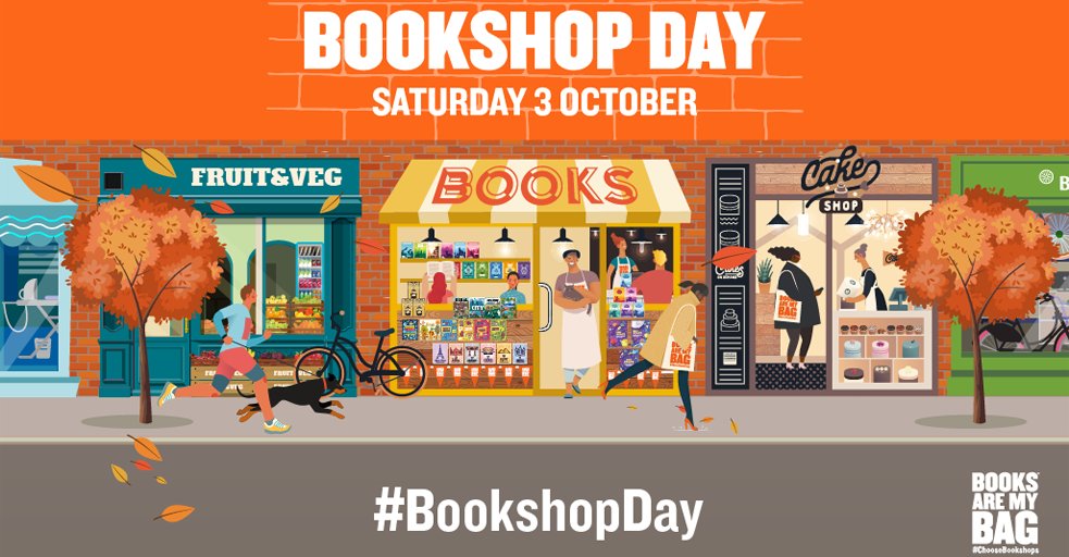 TransworldBooks's tweet photo. It’s #BookshopDay tomorrow! To celebrate, tell us your favourite local bookshop in the comments before 5pm tomorrow to be in with a chance of winning a book of your choice. The winner will be picked at random, and we will buy you the book from the bookshop you tag. https://t.co/ae42QHwnFp