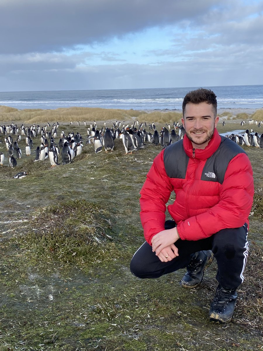 SSAFA's tweet photo. "I’m the first person to ever run the #LondonMarathon in the Falkland Islands."

Curtis Bowen is serving with the @RoyalNavy in the Falklands and is running the Virtual @LondonMarathon for @SSAFA with his Dad and brother Luke (12,000 km away in Wales).

▸ https://t.co/1aBzSSumYm https://t.co/7vD4V6CHFQ