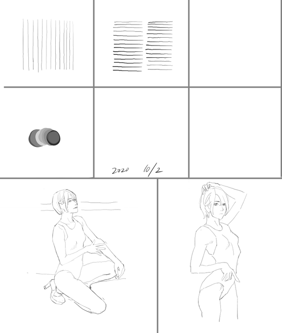 91日目 #クロッキー100日チャレンジ 