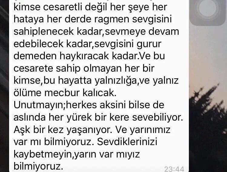 Okuduktan sonra bir süre hiçbir şey düşünemiyorsunuz..