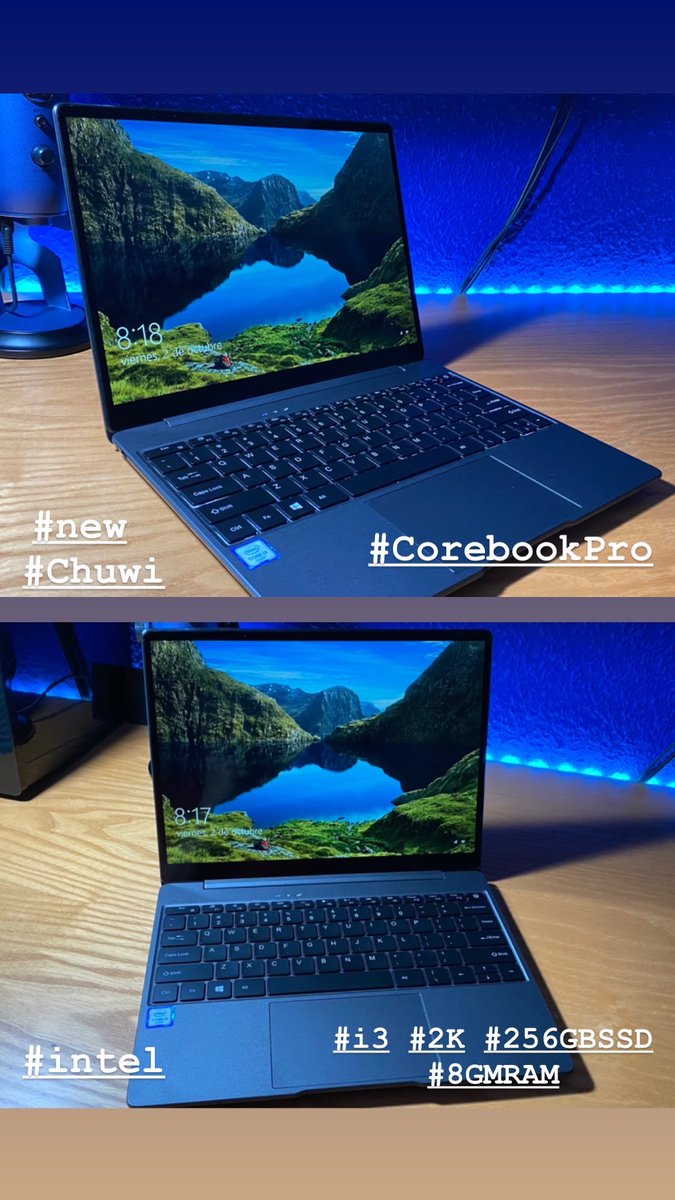 RoMaN_RS4's tweet image. Después de ver un par de review de este nuevo producto de @chuwidotcom he comprobado en persona que era tan bueno como parecía. Lo mejor en calidad precio al alcance de cualquier estudiante para su día a día #chuwi #corebookpro #i3 #win10