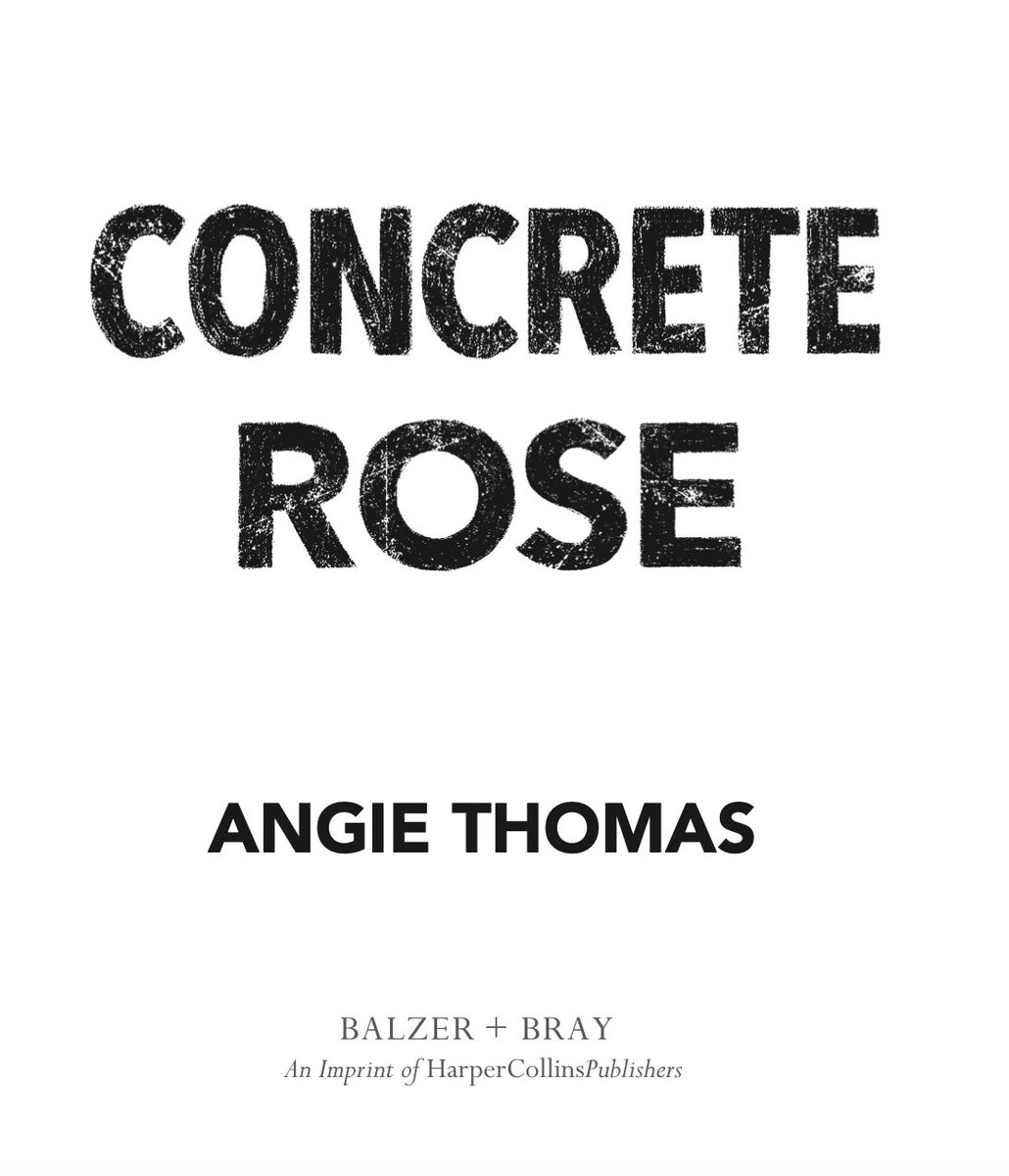 angiecthomas's tweet image. A welcomed sight: the official title page 😊