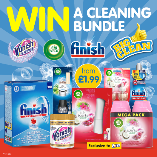 bmstores's tweet photo. 💦 #COMPETITION TIME 💦

Our #BigClean is finishing up soon, but there's STILL a chance to #WIN this brilliant cleaning bundle! https://t.co/n5jCwkjZVh

For your chance to #WIN, simply FOLLOW US, RT &amp; COMMENT WHO does the cleaning in your house!

Competition ends 9am 9/10/20 https://t.co/JZyCmnac4m