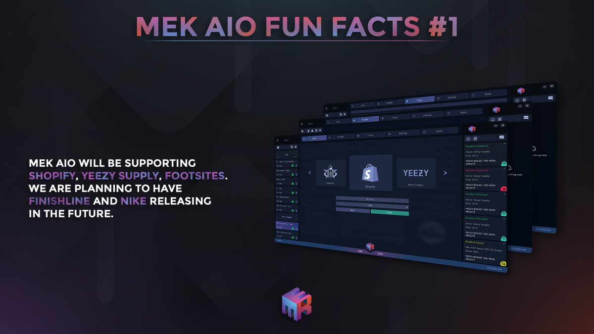 Fun Fact #1 🧐

MEKAIO will strive to accommodate more sites to tailor what our customers truly need.

To enter a retail copy giveaway:
- Retweet ♻️
- Follow <a href="/MEKRobotics/">MEKAIO</a> &amp; <a href="/MEKNotify/">MEKNotify中文组</a> 🎉
- LIKE this tweet ❤️

Ends in 24 hours! Good luck! 🍀