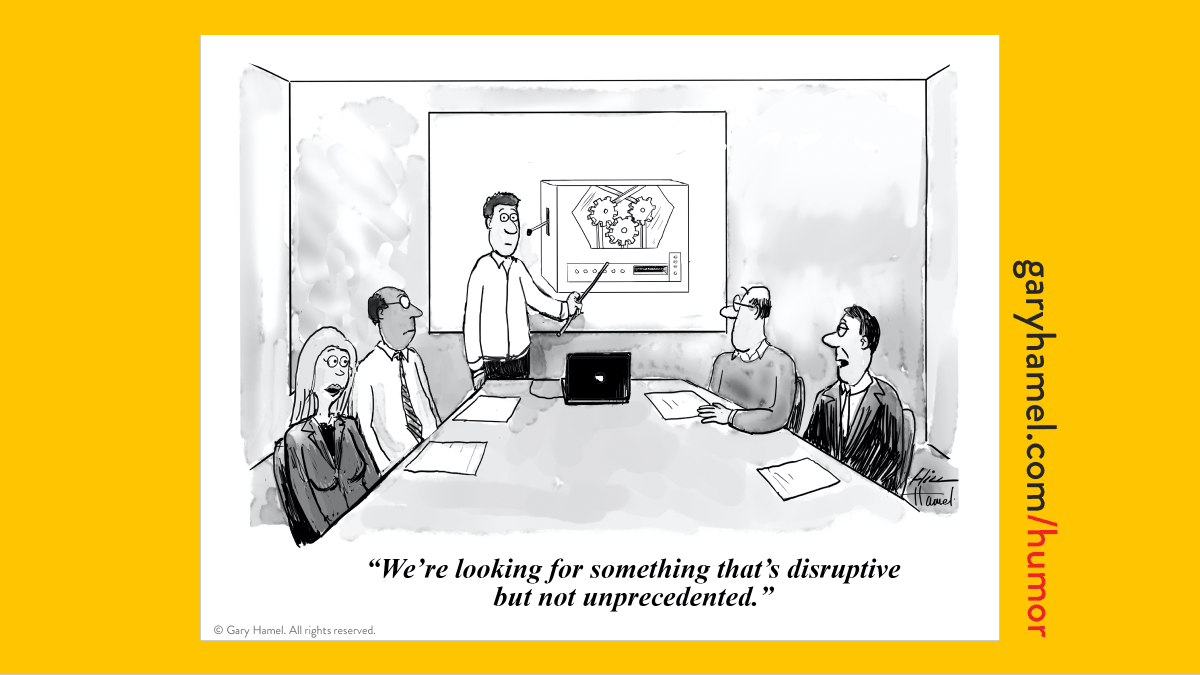 profhamel's tweet photo. Every #CEO claims to be serious about #innovation—but the evidence often suggests otherwise. Here’s a 3-question survey I use with those on the front lines to test an organization’s commitment to innovation.  #humanocracy https://t.co/9EXNxgMH1i