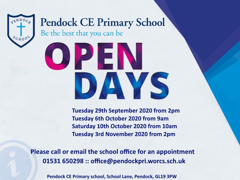 We’ve a few spaces left for our open days on Tuesday 6th and Saturday 10th. Please do come and look around. #family #newstarters #values #welcome #rural  <a href="/CofEWorcEduTeam/">Diocesan Edu Team</a> @WCF_eduservs