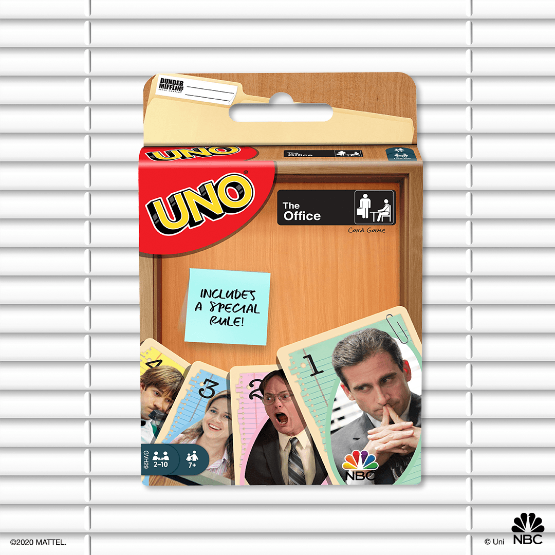 realUNOgame's tweet photo. We're afraid of how much we love this. #TheOffice https://t.co/byFXaEq4mN