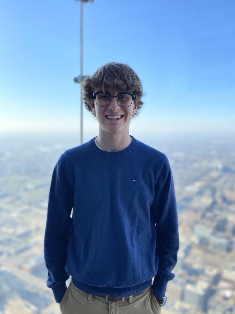 Up next is our senior, Alex Blum. His favorite part of working at the bank is the conversations with the bank staff.