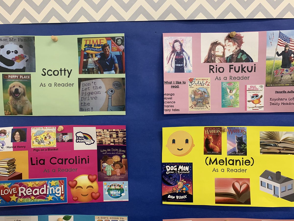 Check out who we are as readers in Room 205! 📚 <a href="/PARPrincipal/">Mark Woodard</a> <a href="/AP_PARSONSElem/">Stephanie Goldman</a>