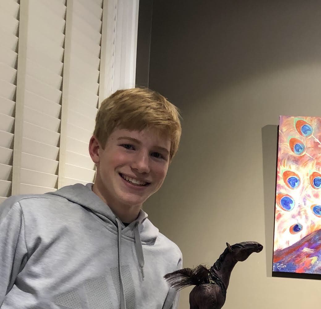 Next is our second senior, Jack Hutchinson. Jack’s favorite part of the bank is at the end of the day when we balance the totals.