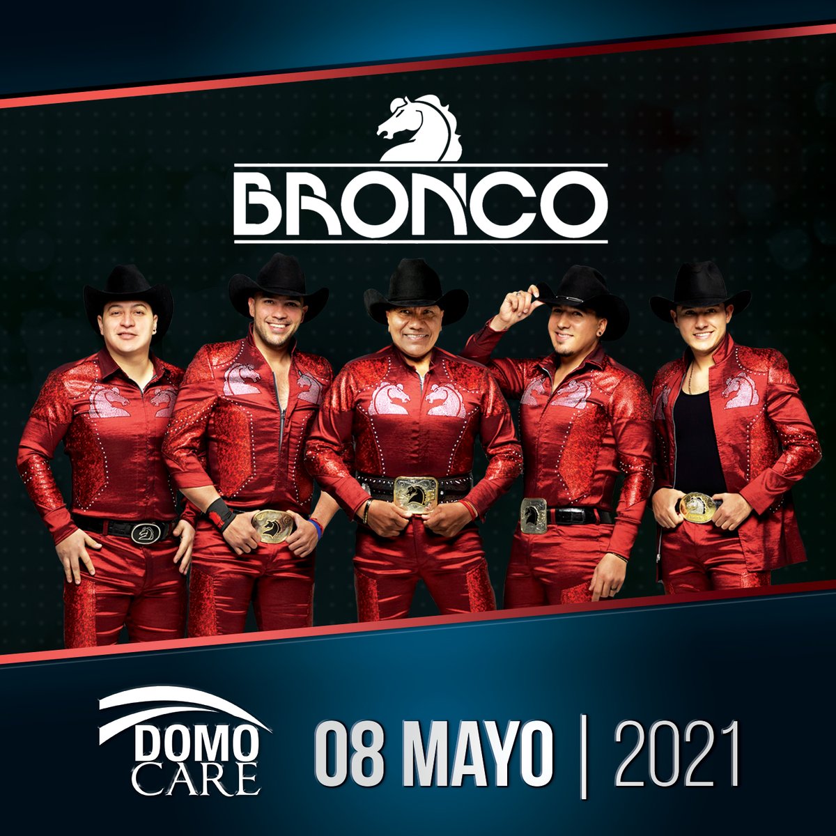 Alisten los tacones y sombreros para bailar con <a href="/Grupo_Bronco/">Bronco Oficial</a>. 🤠 💃 

Los boletos adquiridos para la fecha del 2020 serán válidos para estas nuevas fechas. 🎫

Boletos disponibles en bit.ly/3cSXUgo.