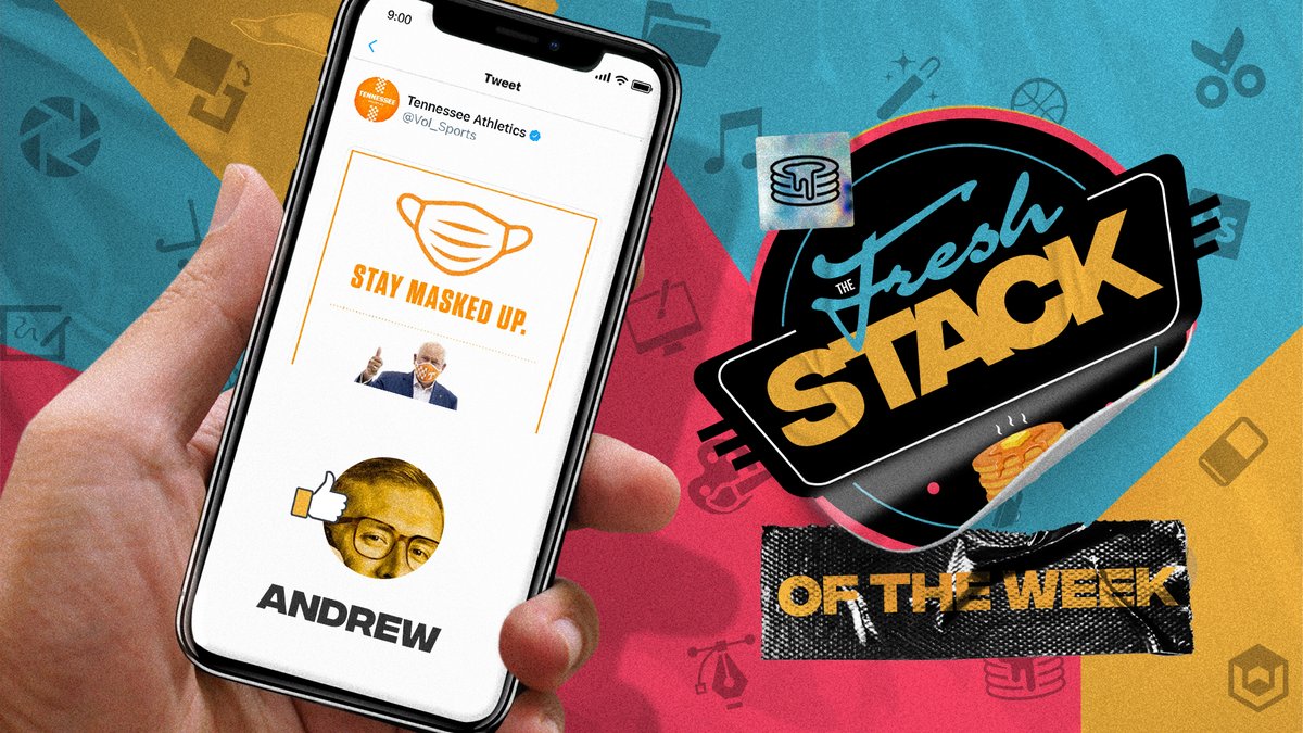 stack_fresh's tweet image. 🥞FRESH STACKS OF THE WEEK🥞

Andrew - 
@151Creative

UT Gameday Protocols 
 
Flynn - 
@Royals

Fall Wallpapers

Thomas - 
@Vol_Football

Vols Win Video

Mark - 
@CarlSkanberg

White Sox Sketch Book

#TheFreshStack