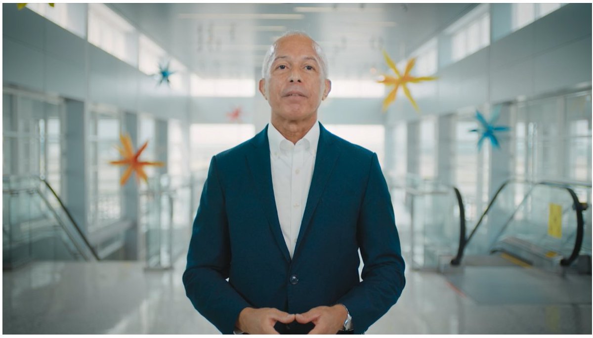 GHPartnership's tweet photo. "It is our hope the successful @SpaceX #launchamerica mission will open the doors for more commercial development at #HoustonSpacePort. We are open for business in this exciting chapter of commercial space development."-Mario Diaz #StateofAirports #AGreaterHOU https://t.co/1zvqmY3kXV