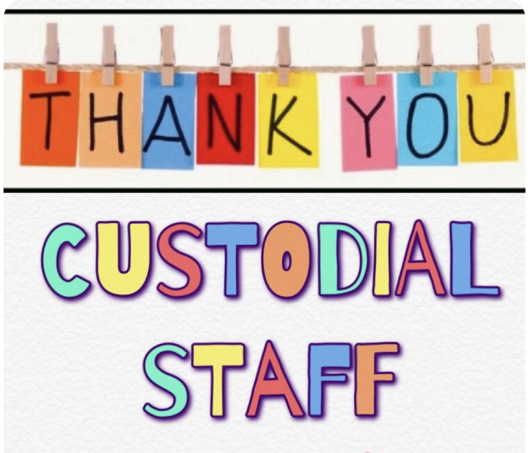 A HUGE thank you to our awesome custodial staff on #nationalcustodianday!  <a href="/CBrownCEFM/">CBrownMTSD</a>